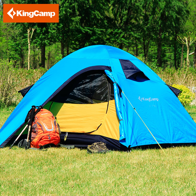 KingCamp 帐篷 户外野营 双人双层 防风防雨 徒步重装穿越 KT3081