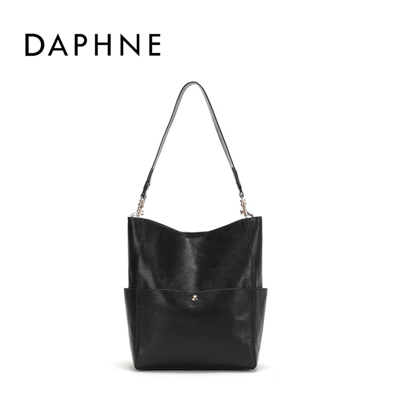 Daphne/达芙妮时尚女包休闲大容量纯色单肩子母大包多用女士包袋