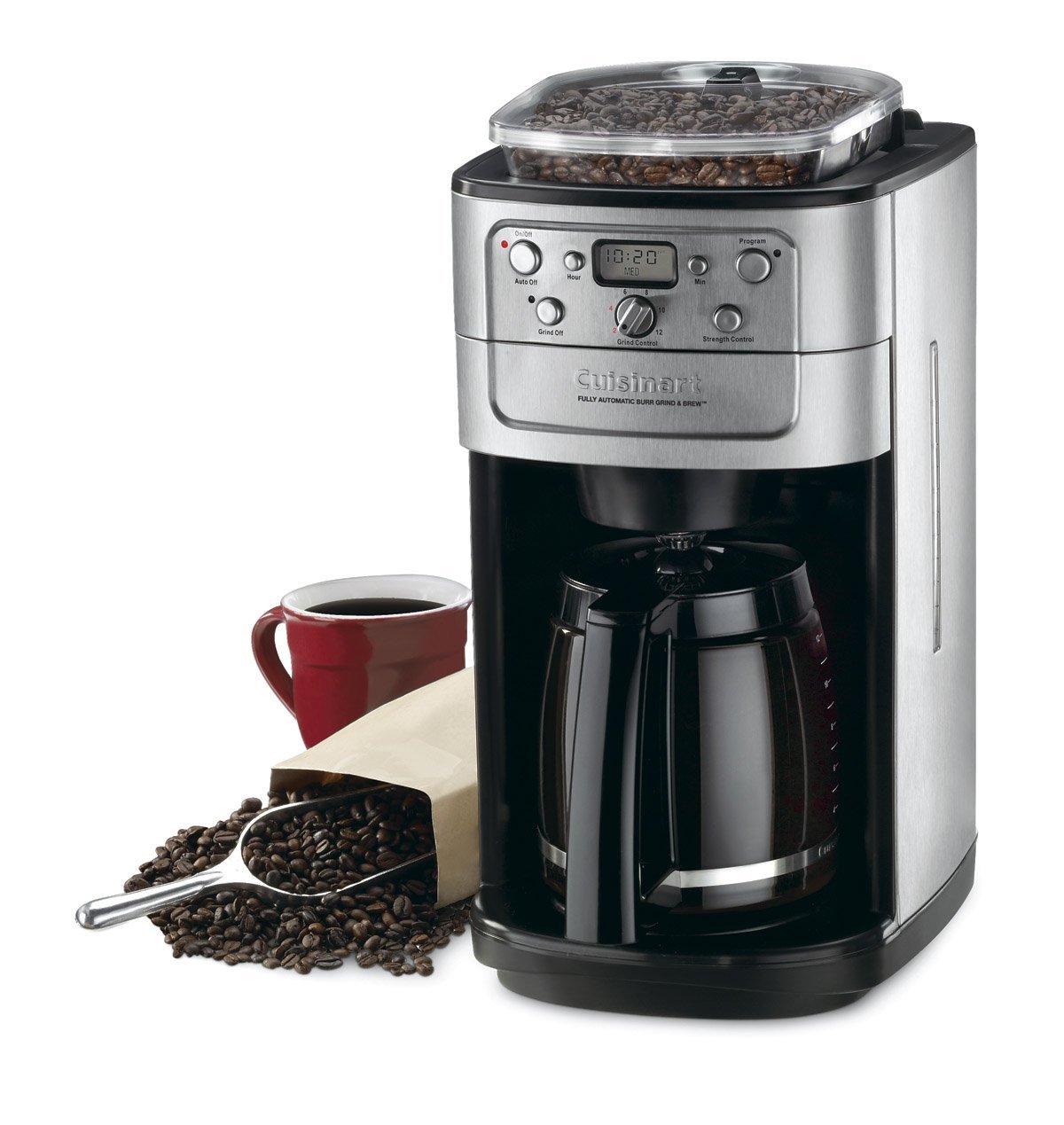 Cuisinart-美康雅 DGB-700BC 12杯全自动酿造研磨滤滴式咖啡机