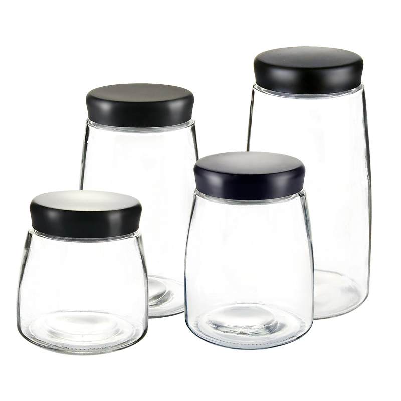 密封罐玻璃瓶储物罐咖啡豆奶粉茶叶罐家用柠檬蜂蜜酵素食品小罐子