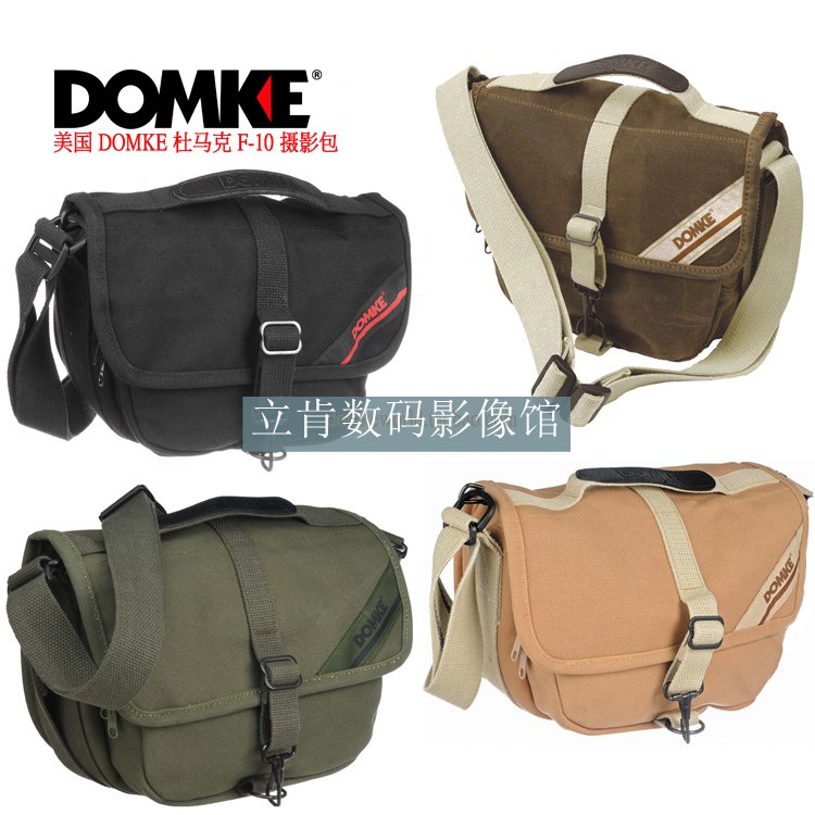 美国原装Domke杜马克 F-10帆布单肩户外单反相机摄影背包 热卖