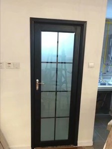 钛合金平开门图片