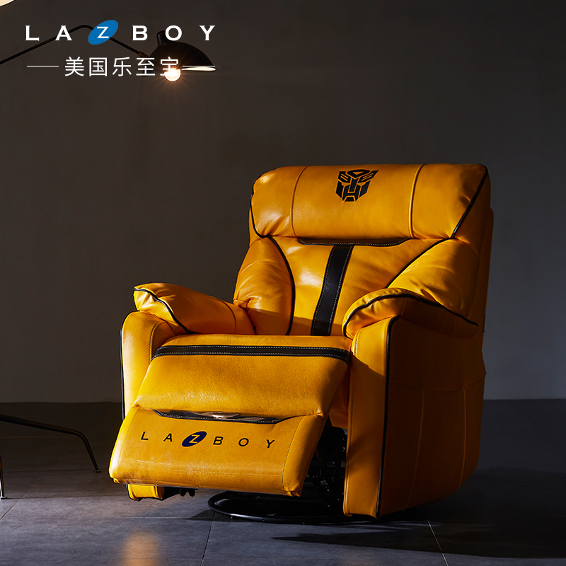 美国LAZBOY乐至宝功能沙发变形金刚联名系列炫酷皮艺单椅GN.A028