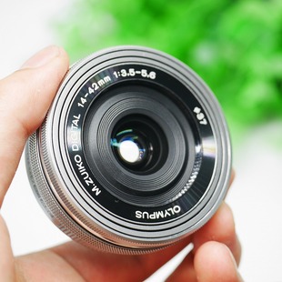 【送uv镜】奥林巴斯14-42mm ez f3.5-5.6电动镜头1442ez饼干