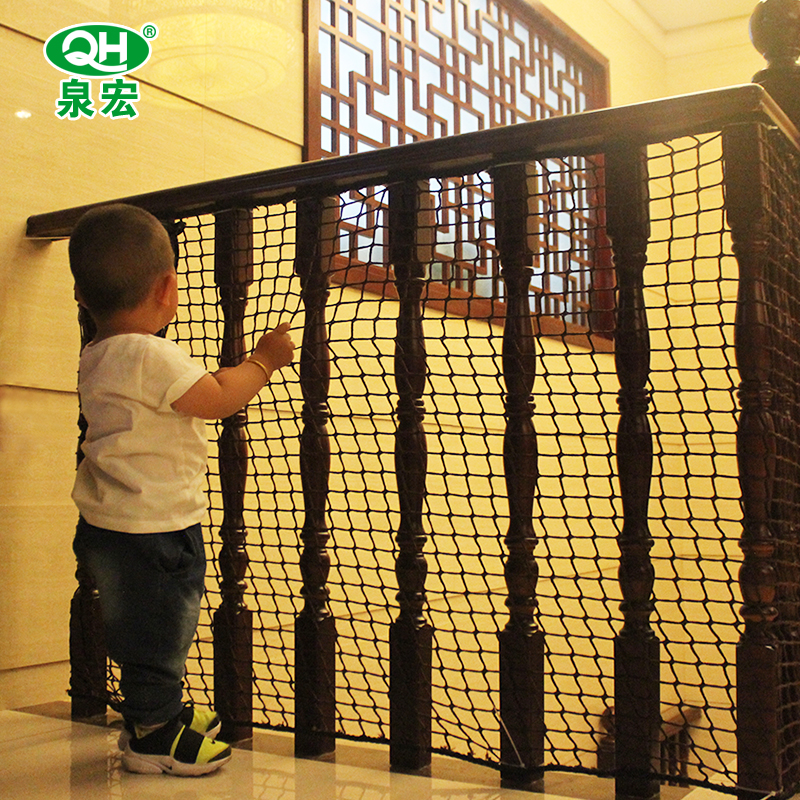 儿童楼梯阳台防护网防坠网楼梯防护网儿童安全网护栏网0.8米*2米