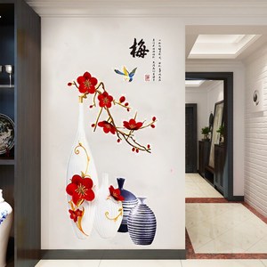 【墙纸梅花贴画装饰图片】墙纸梅花贴画装饰图片大全