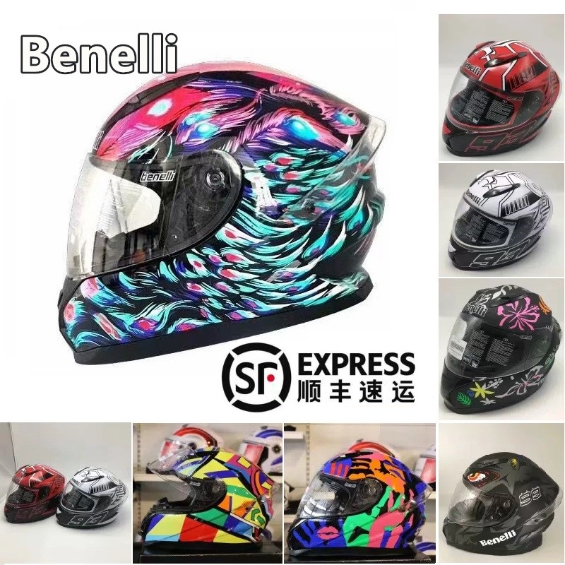 benelli racing摩托车头盔 四季通用 纪念款 贝纳利头盔 赛车头盔