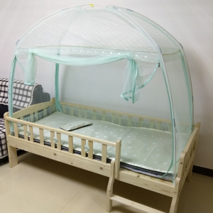 168x88儿童床蚊帐小床下铺蒙古包三门0.8米0.9婴儿100x180 90x190蚊帐