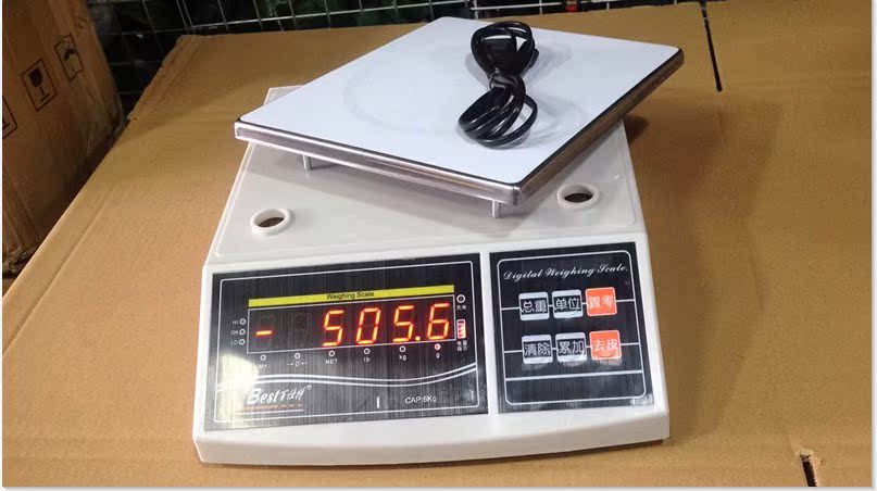 百仕特电子秤克称计重秤3kg6kg15kg30kg精准电子称台秤0.1g桌秤