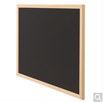 实木框挂式小黑板创意家用咖啡店奶茶店黑板学校教室学生教学磁性
