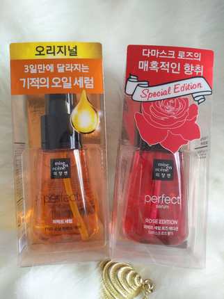 韩国进口爱茉莉美仙橄榄蜂蜜保湿护发油70ml染烫受损护发精油