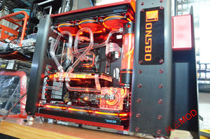 吃鸡乔思伯mod1机箱 i7 6800k/gtx span class=h>1080 /span>/x99高端