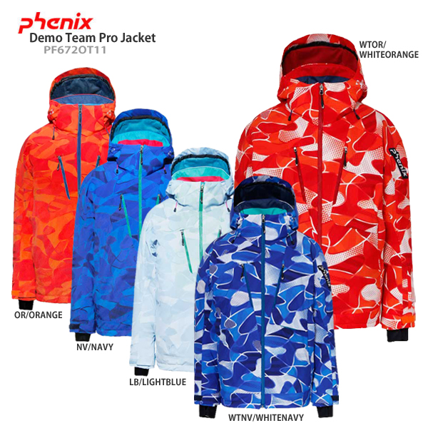 日本代购 PHENIX菲尼克斯高端表演队男女双板滑雪服外套PF672OT11