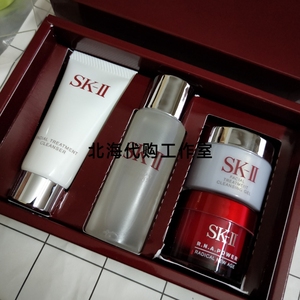 日本sk2  span class=h>sk-ii /span>中样旅行套装 四件套 洗面奶