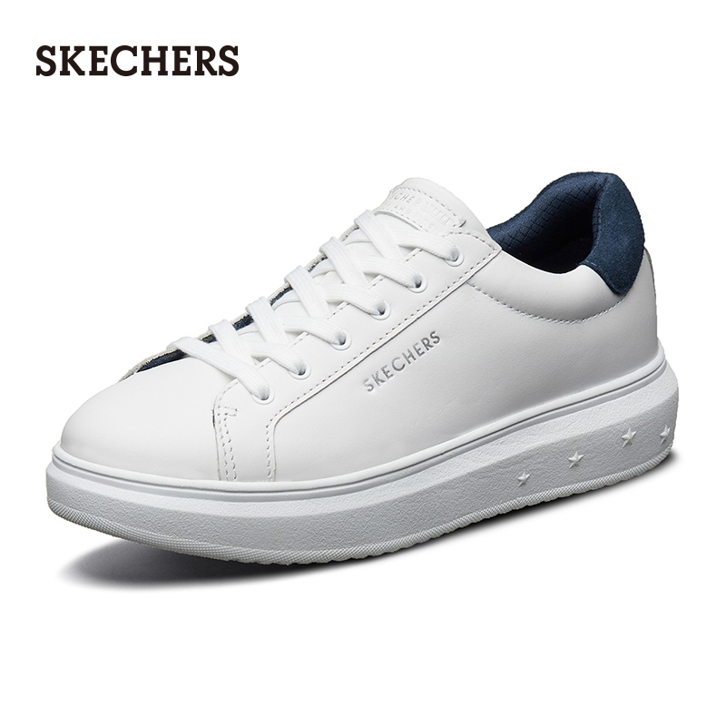 Skechers斯凯奇女鞋新款时尚潮搭小白鞋 街潮运动休闲鞋 73696