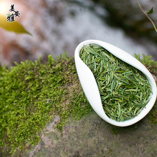 美安雅四川竹叶茶 新茶绿茶茶叶 明前茶春茶雀舌蒙顶山茶250g