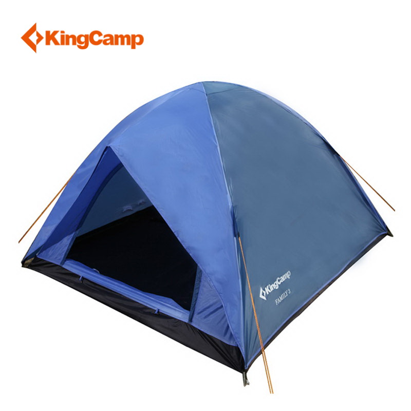 KINGCAMP正品双层帐一居室三季帐三人帐篷 配件 户外野营kt3012