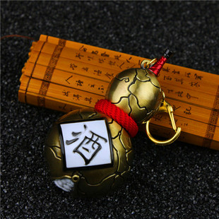 阴阳师酒吞童子酒壶挂件白狼弓箭青行灯大天狗安倍晴明扇合金模型