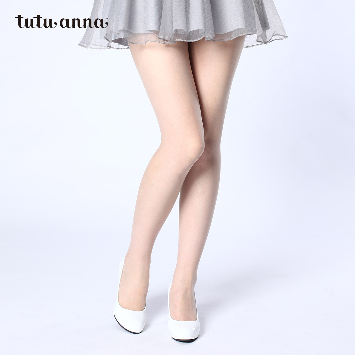 tutuanna丝袜 女士纯色连裤袜 日系 夏季薄款打底裤袜 3双装