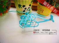 手工diy铝线铁丝飞机工艺品玩 家居摆件拍照道具特殊礼物毕业设计