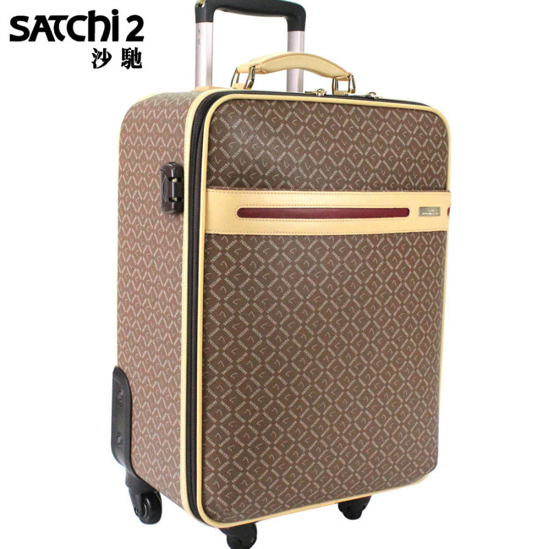 SATCHI沙驰拉杆箱【新款】18“万向轮 行李箱包MS512002-4KCN