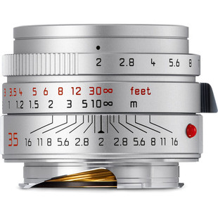 leica/徕卡 35/2 莱卡大m240p旁轴数码相机镜头 银色11674