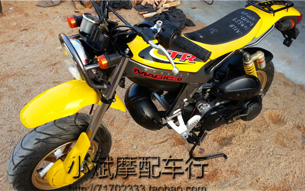 铃木 进口迷你摩托车50cc 圆灯 tr50小猴子 小斌摩配车行794229