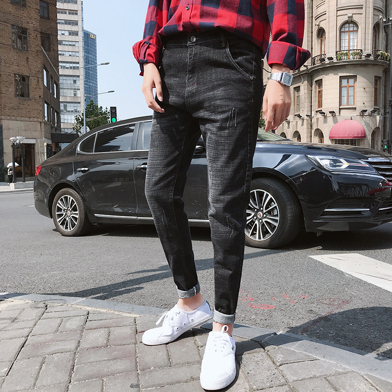 日系休闲新款双十一主推上海图大爆款牛仔裤品质优货足图片多样化