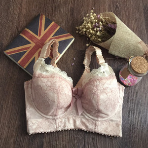 调整型内衣全罩杯文胸薄款收副乳聚拢无海绵美背大码大胸显小胸罩内衣
