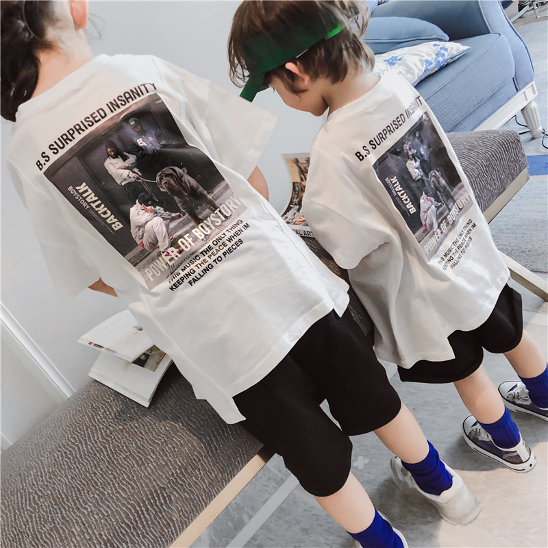 女童夏装套装2019新款韩版夏季中大童时髦儿童时尚女孩两件套洋气