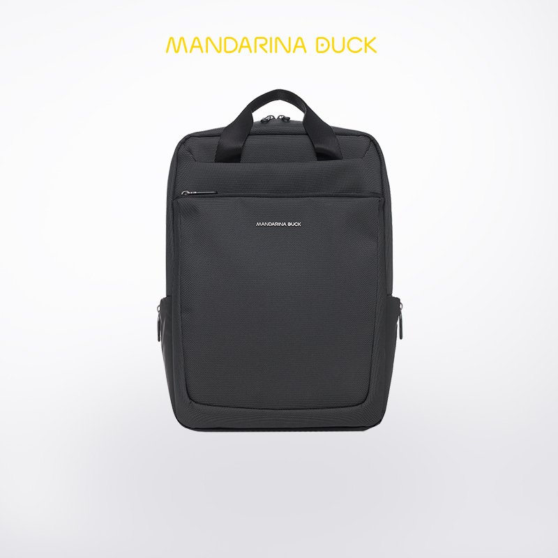 Mandarina Duck/意大利鸳鸯商务时尚休闲意式双肩包男学生大容量