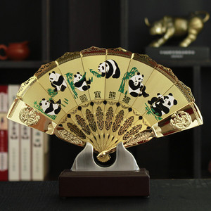 中国特色礼品送老外熊猫摆件中国风礼品外事出国礼物 成都纪念品