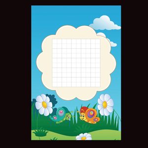 墨香缘大32k小学生硬笔书法专用作品纸 儿童创作比赛用纸c025款