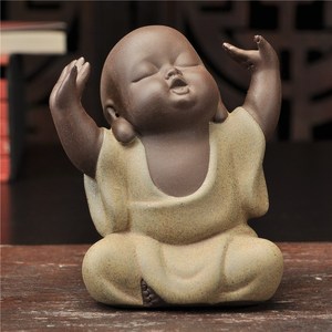 泥人摆件可爱图片