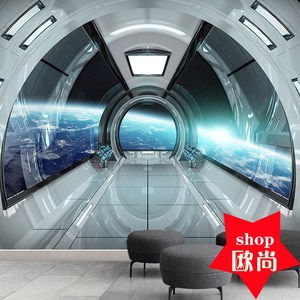 class=h>科技感/span span class=h>墙纸/span>宇宙太空舱飞船壁纸
