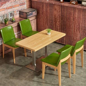 餐厅桌椅组合主题餐饮店现代简约家用小吃店饭店椅子沙发整装组合
