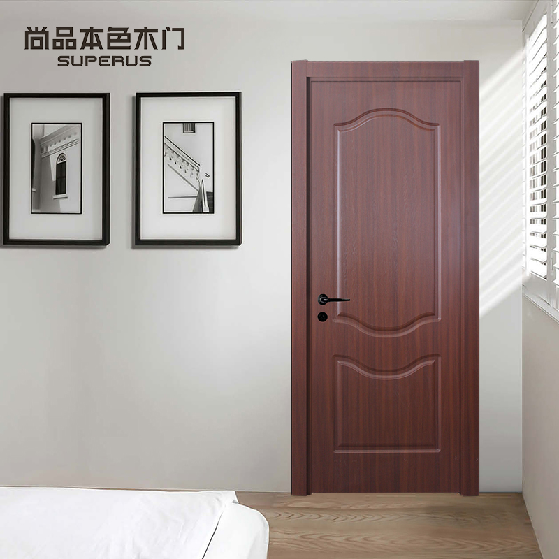 尚品本色木门室内门实木复合门生态卧室门套装门家用门房间门9107
