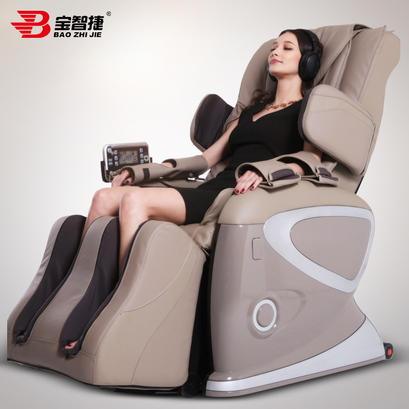 正品宝智捷3D豪华音乐电动按摩沙发椅多功能全身按摩椅家用按摩器