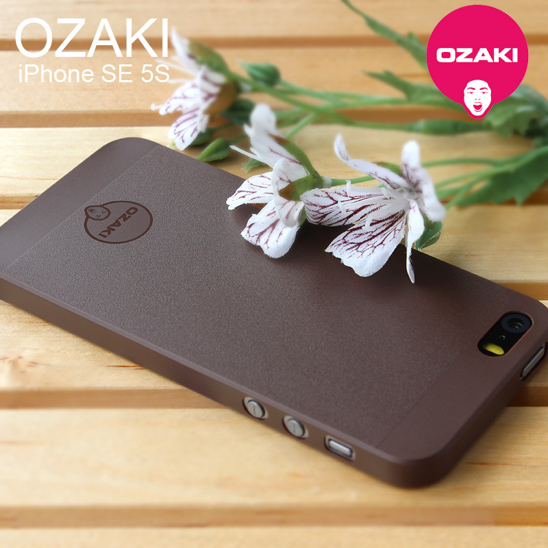 正品OZAKI大头牌苹果SE半透Jelly保护套iphone 5s手机壳0.3超薄壳