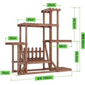 放花的架子 span class=h>装饰/span>架客厅多功能花盆架子 span