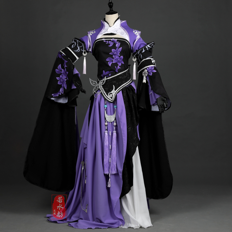 若水舫-万花燕云成女花姐cosplay女服装游戏动漫剑网三剑侠情缘三