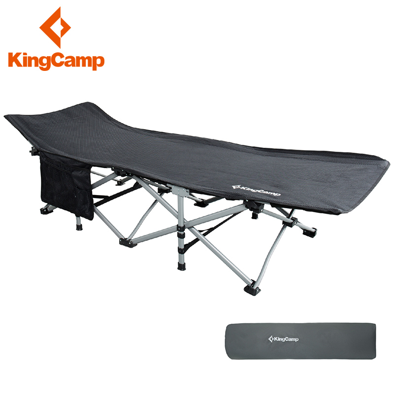 KingCamp行军床户外便携户外折叠床折叠床单人午休床帆布床户外床