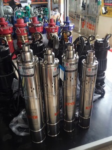 全自动油浸式螺杆潜水泵不锈钢深井泵小型家用单相高扬程抽水泵