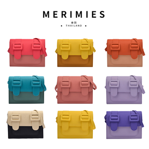▲ M号|授权正品「Merimies」斜挎包女包单肩包小方包剑桥包现货女包
