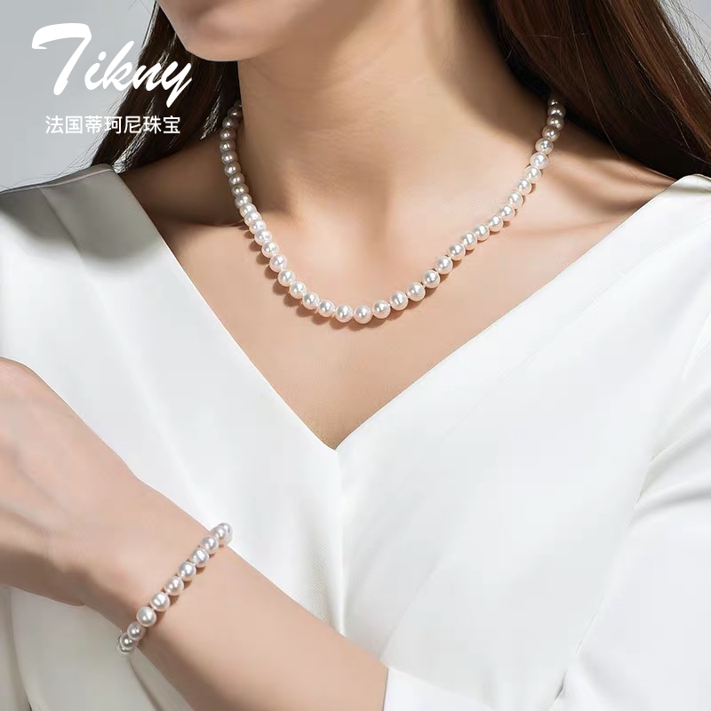 法国轻奢珠宝品牌Tikny蒂珂尼淡水珍珠项链【戴妃系列】