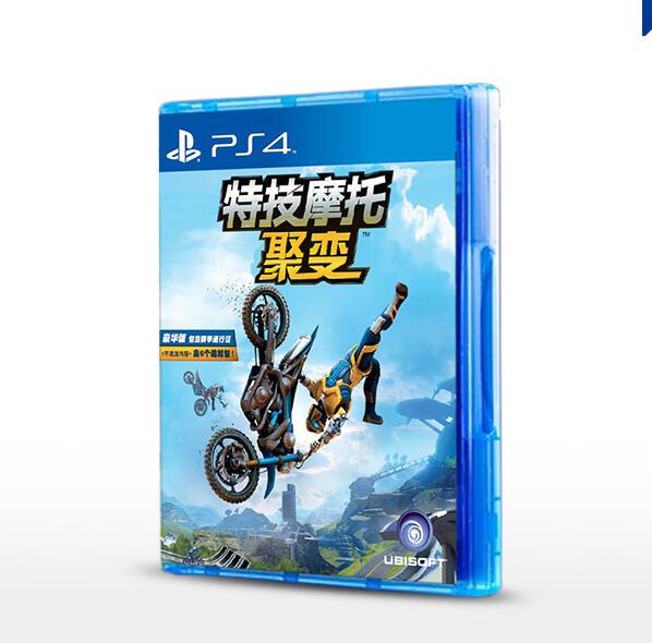 Sony/索尼 PS4正版游戏 特技摩托：聚变 国行游戏光盘碟 中文