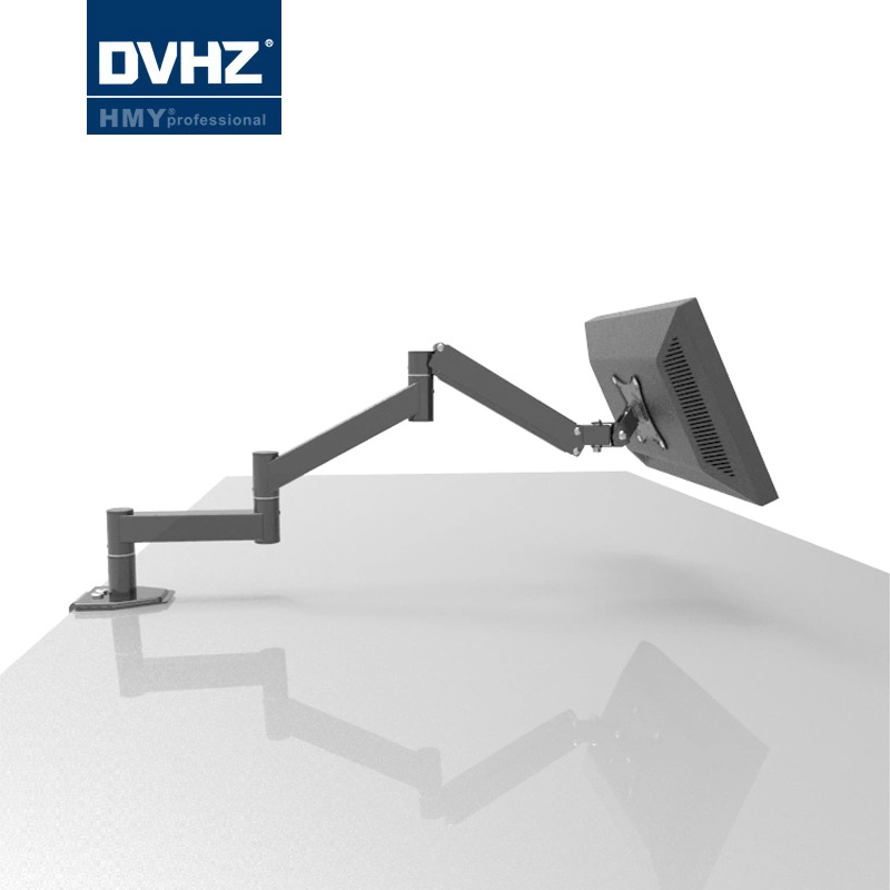 DVHZ电脑显示器支架桌面万向显示屏支架适用17-24寸加长横臂L135