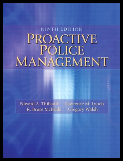 【预售】Proactive Police Management