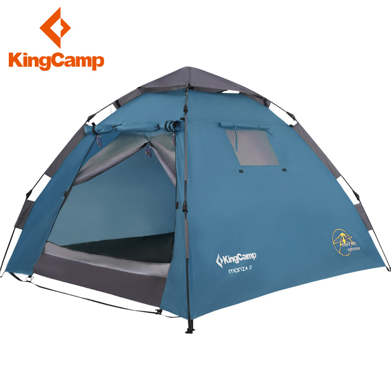 KingCamp帐篷 户外露营自动支架双人双层防水三季速开帐篷 KT3093