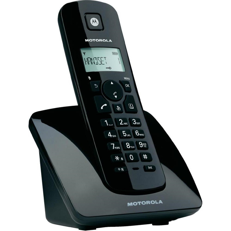 摩托罗拉c401数字无绳电话机家用固定座机无线固话子母机电话